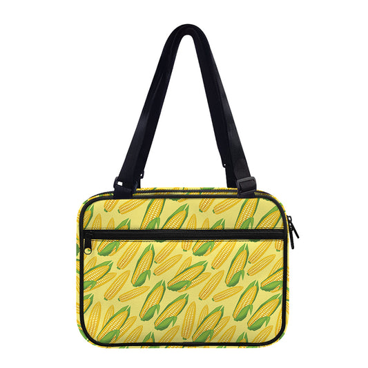 Corn Cob Pattern Print Double Strap Bible Bag