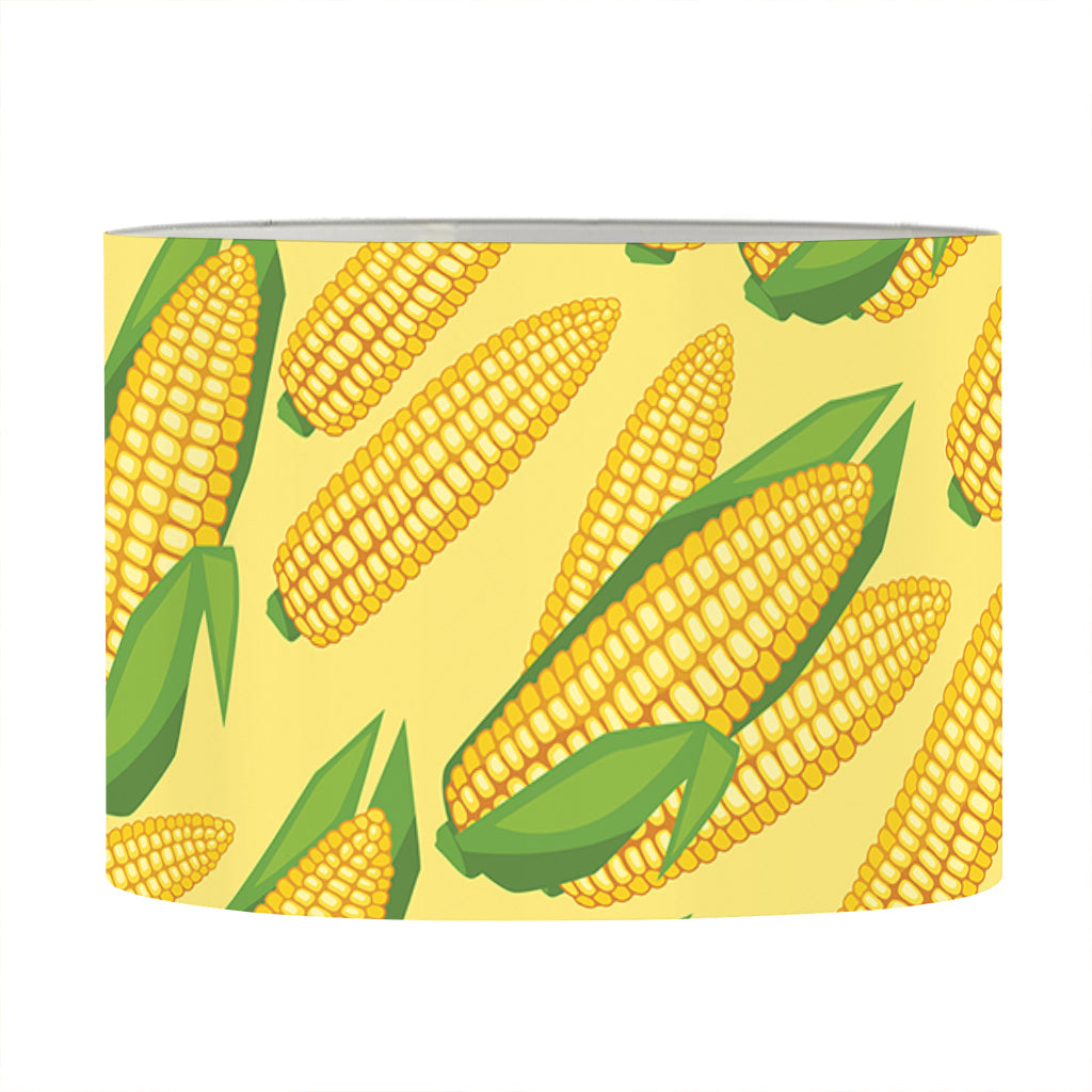 Corn Cob Pattern Print Drum Lamp Shade