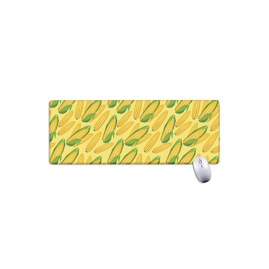 Corn Cob Pattern Print Extended Mouse Pad
