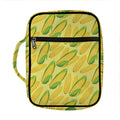 Corn Cob Pattern Print Front Pocket Bible Bag