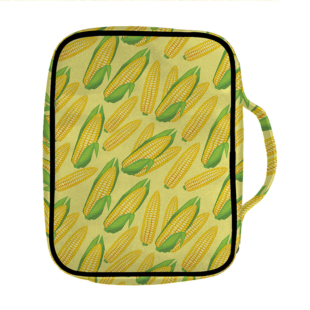 Corn Cob Pattern Print Front Pocket Bible Bag