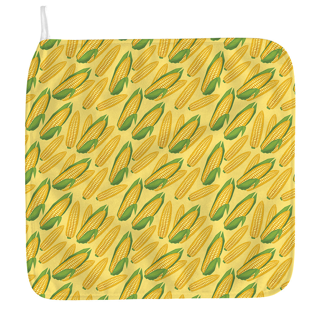 Corn Cob Pattern Print Hand Towel