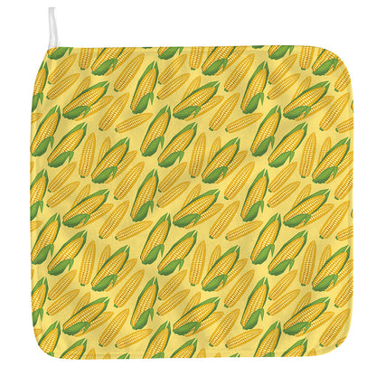 Corn Cob Pattern Print Hand Towel