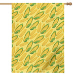 Corn Cob Pattern Print House Flag