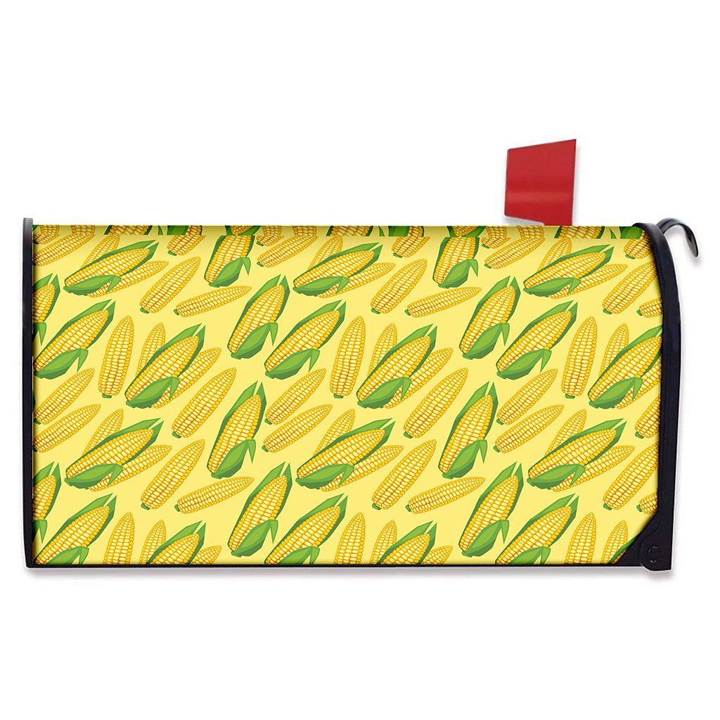 Corn Cob Pattern Print Mailbox Cover