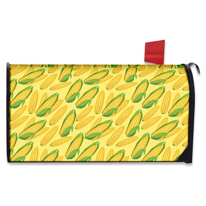 Corn Cob Pattern Print Mailbox Cover