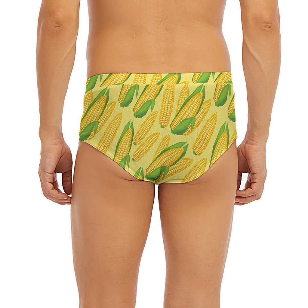 Corn Cob Pattern Print Men's Briefs