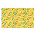 Corn Cob Pattern Print Polyester Doormat