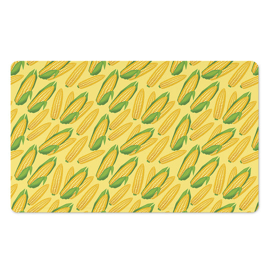 Corn Cob Pattern Print Polyester Doormat