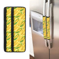 Corn Cob Pattern Print Refrigerator Handle Covers