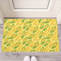 Corn Cob Pattern Print Rubber Doormat