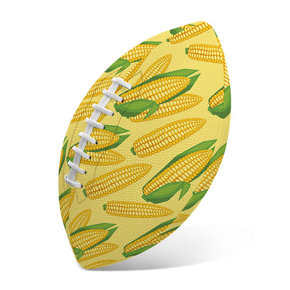 Corn Cob Pattern Print Rugby Ball