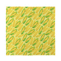 Corn Cob Pattern Print Silk Bandana