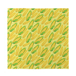 Corn Cob Pattern Print Silk Bandana