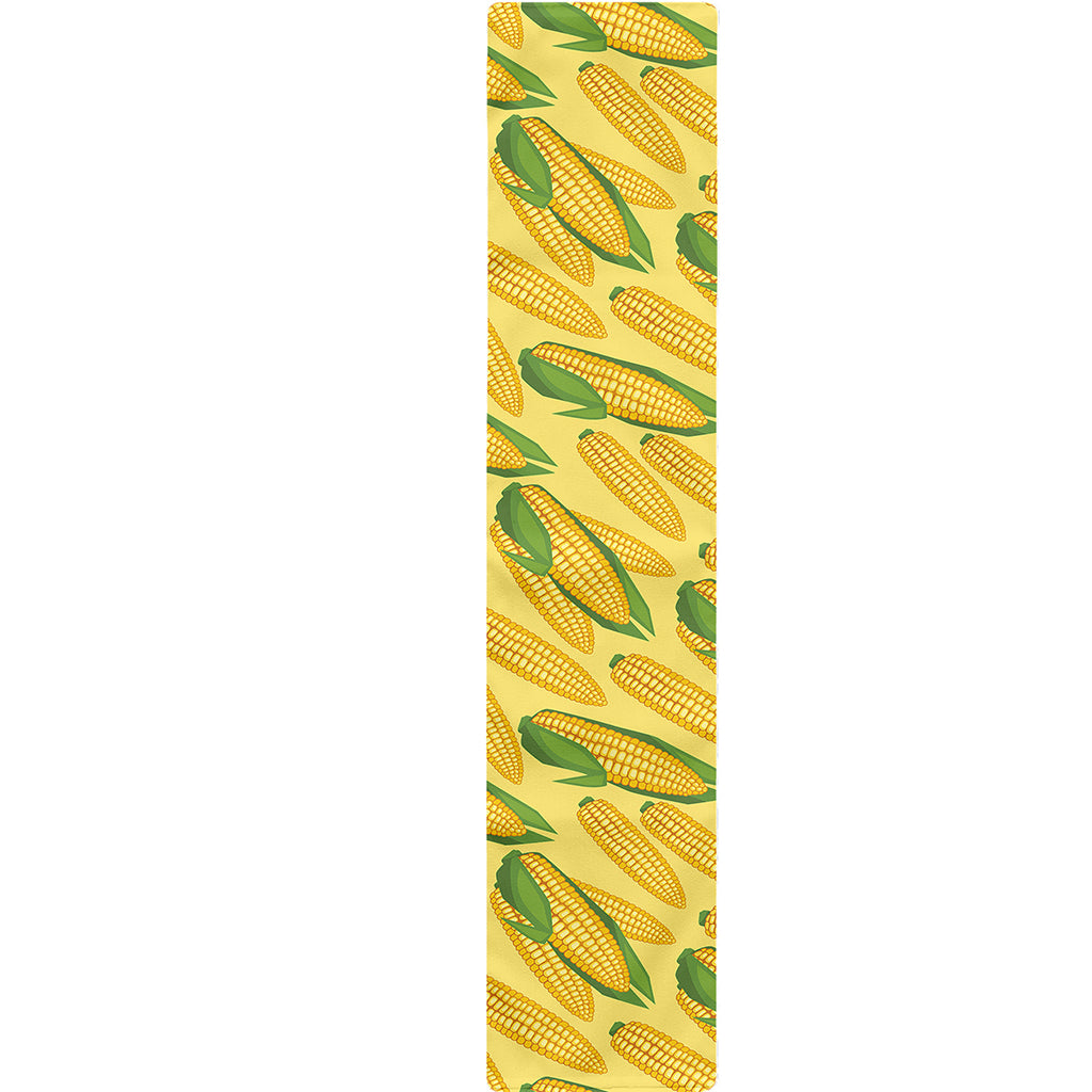 Corn Cob Pattern Print Table Runner