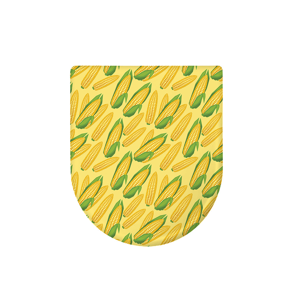 Corn Cob Pattern Print Toilet Lid Cover