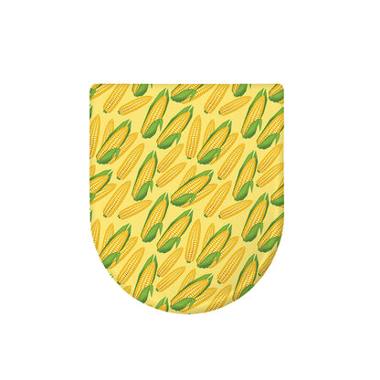 Corn Cob Pattern Print Toilet Lid Cover
