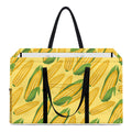 Corn Cob Pattern Print Utility Tote Bag