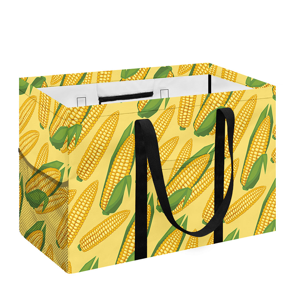 Corn Cob Pattern Print Utility Tote Bag