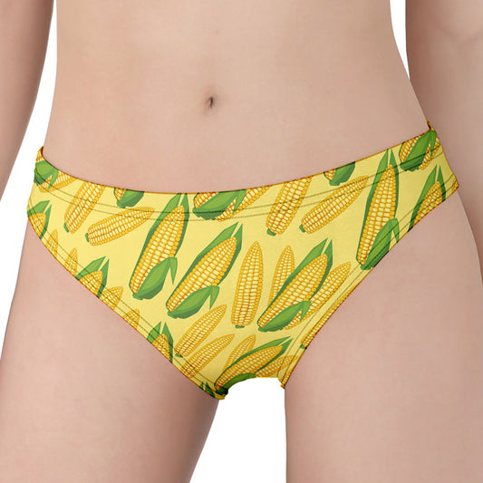 Corn Cob Pattern Print Women's Panties