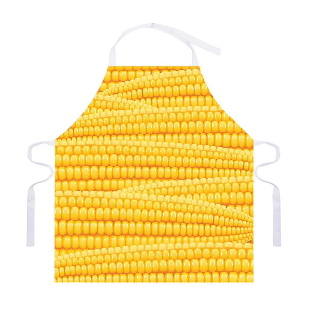 Corn Pattern Print Adjustable Apron