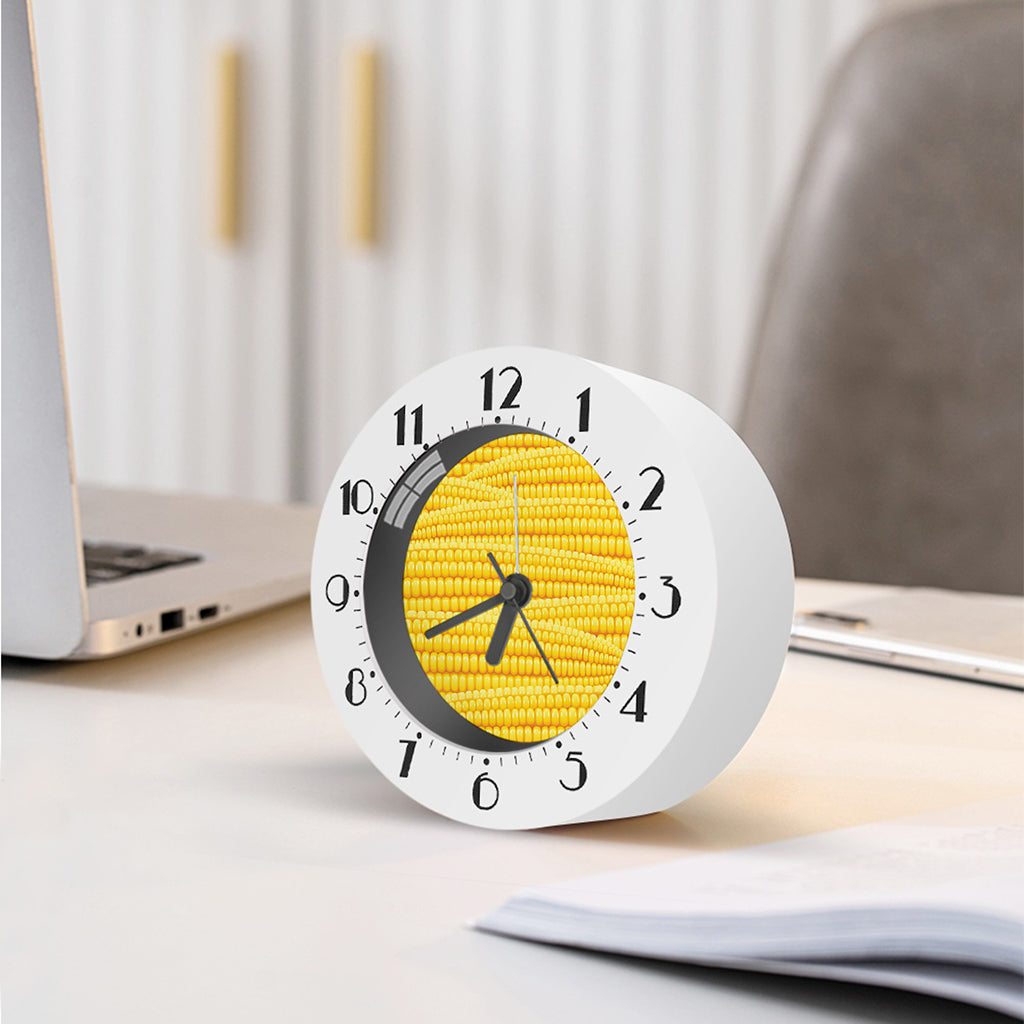 Corn Pattern Print Alarm Clock