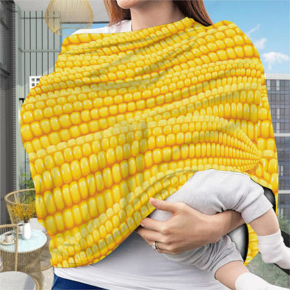 Corn Pattern Print Baby Seat Cover