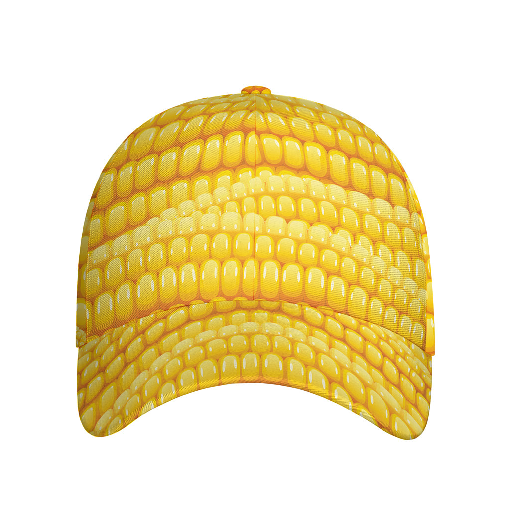 Corn Pattern Print Baseball Cap