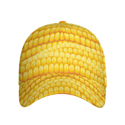 Corn Pattern Print Baseball Cap