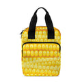 Corn Pattern Print Bible Tote Bag
