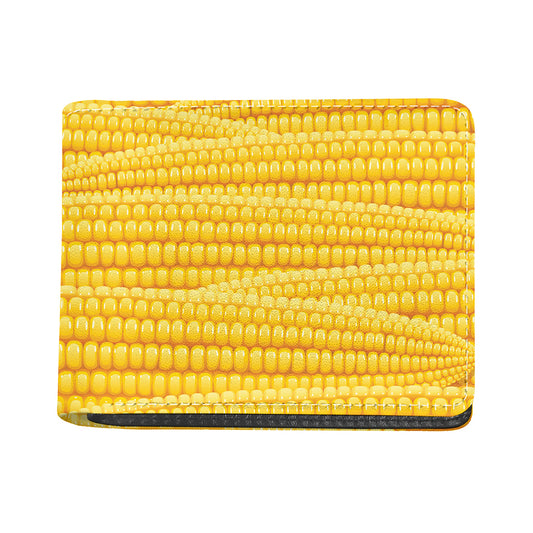 Corn Pattern Print Bifold Wallet