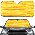 Corn Pattern Print Car Windshield Sun Shade