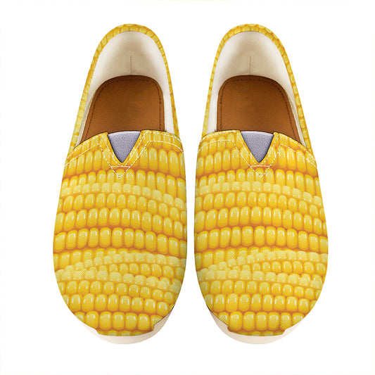 Corn Pattern Print Casual Shoes