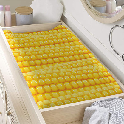 Corn Pattern Print Changing Pad Cover