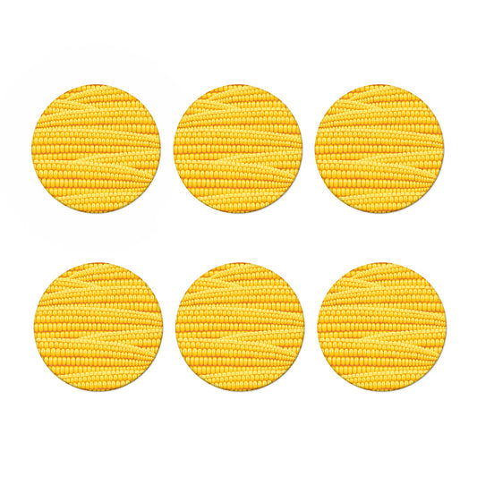 Corn Pattern Print Coaster Set