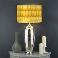 Corn Pattern Print Drum Lamp Shade