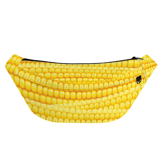 Corn Pattern Print Fanny Pack