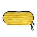 Corn Pattern Print Glasses Case
