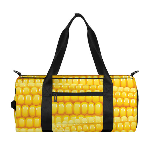 Corn Pattern Print Gym Bag
