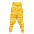 Corn Pattern Print Hammer Pants