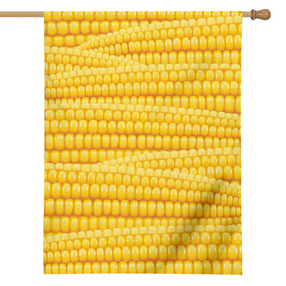 Corn Pattern Print House Flag