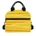 Corn Pattern Print Insulated Lunch Bag
