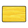 Corn Pattern Print Kitchen Mat