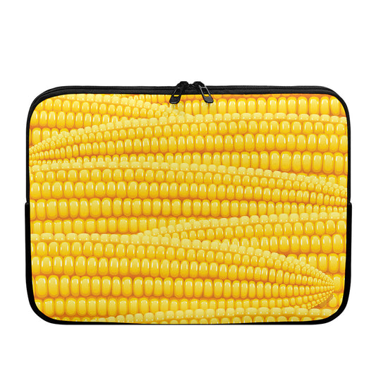 Corn Pattern Print Laptop Sleeve