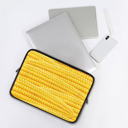 Corn Pattern Print Laptop Sleeve