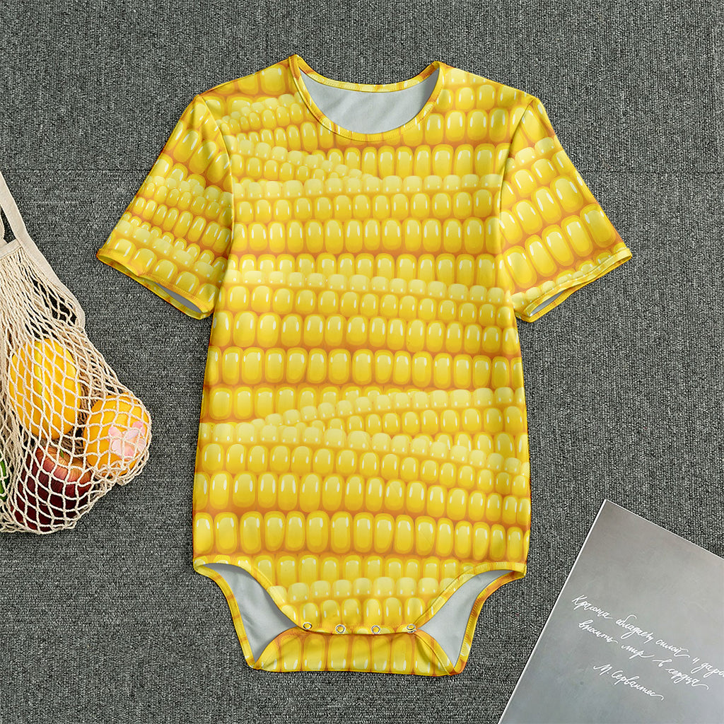 Corn Pattern Print Men's Bodysuit