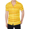 Corn Pattern Print Men's Shirt