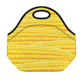 Corn Pattern Print Neoprene Lunch Bag