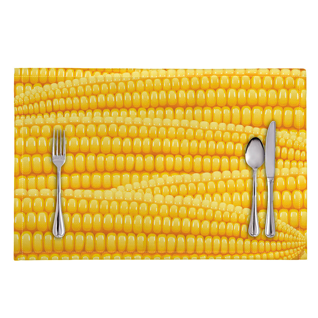 Corn Pattern Print Placemat