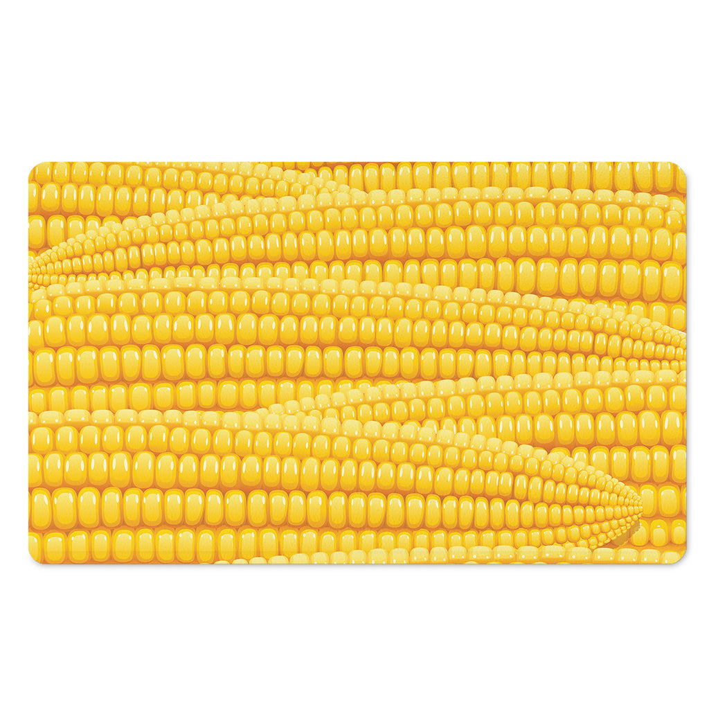 Corn Pattern Print Polyester Doormat